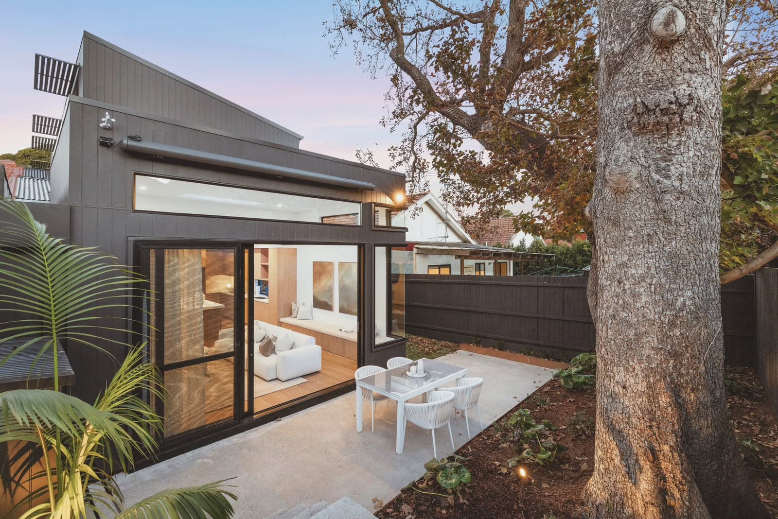 Completed residential new build, 64 Botany St, Kingsford